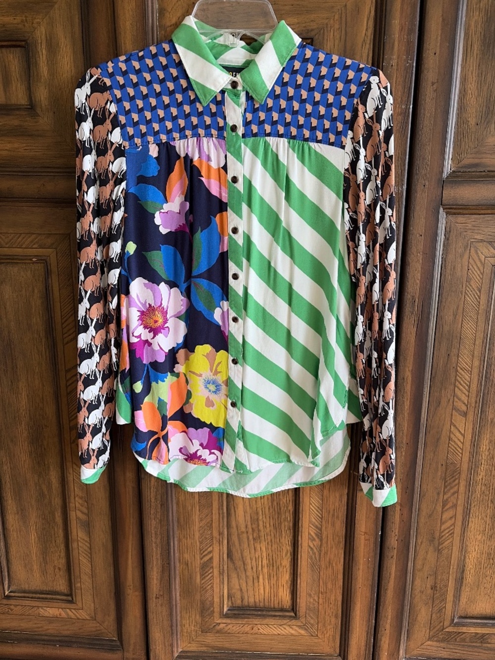 The Paz Buttondown Shirt by Maeve Size XS